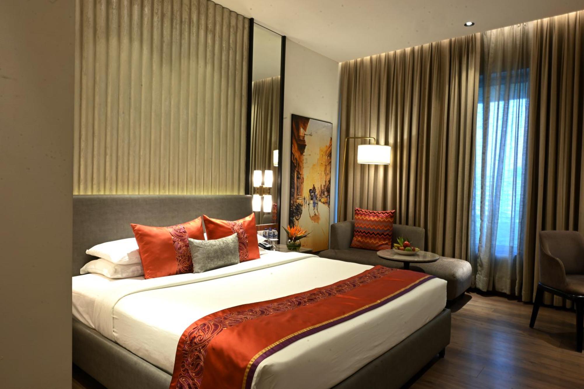 Vivanta Kolkata Em Bypass Zewnętrze zdjęcie A room at the Taj Bengal